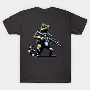 Tactical Cameleon Mastery Tee: Where Style Meets Stealth" T-Shirt